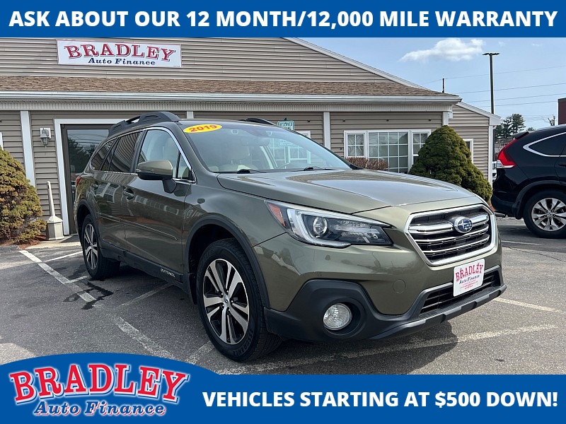 Used 2019  Subaru Outback 4d SUV 2&period;5i Limited at Bradley Auto Finance near Hudson&comma; NH