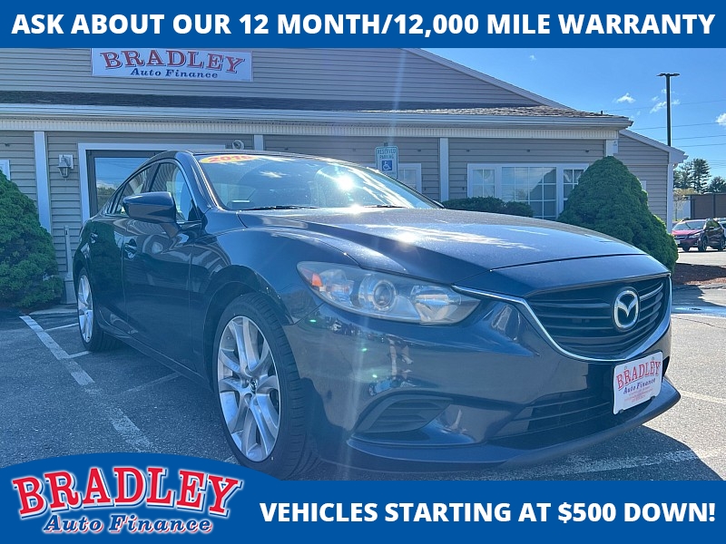Used 2016  Mazda Mazda6 4d Sedan i Touring Auto at Bradley Auto Finance near Hudson&comma; NH
