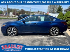 Used 2018  Nissan Altima 4d Sedan 2&period;5L SR Special Edition at Bradley Auto Finance near Hudson&comma; NH