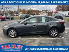 Used 2015  Mazda Mazda3 4dr Sdn Auto i Sport at Bradley Auto Finance near Hudson, NH