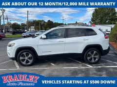 Used 2019  Jeep Cherokee 4d SUV 4WD Limited 3.2L at Bradley Auto Finance near Hudson, NH