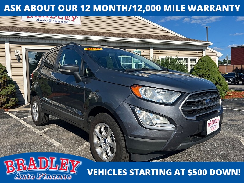 Used 2020  Ford EcoSport 4d SUV 4WD SE at Bradley Auto Finance near Hudson, NH