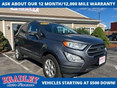 Used 2020 Ford EcoSport 4d SUV 4WD SE at Bradley Auto Finance near Hudson, NH