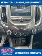 Used 2017  Chevrolet Cruze 4d Sedan LT Auto at Bradley Auto Finance near Hudson&comma; NH