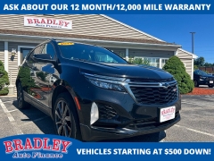  2022 Chevrolet Equinox AWD 4dr RS at Bradley Auto Finance near Hudson&comma; NH