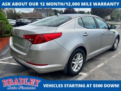 Used 2013  Kia Optima 4d Sedan LX at Bradley Auto Finance near Hudson&comma; NH
