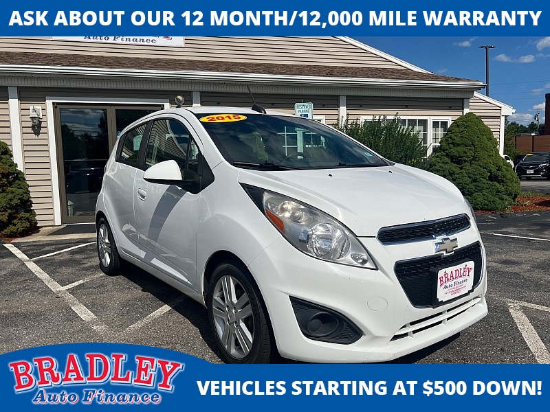 Used 2015  Chevrolet Spark 4d Hatchback LT w/1LT CVT at Bradley Auto Finance near Hudson, NH