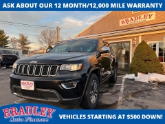 Used 2019  Jeep Grand Cherokee 4d SUV 4WD Limited V6 at Bradley Auto Finance near Hudson&comma; NH