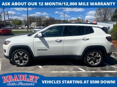 Used 2020  Jeep Compass 4d SUV FWD Limited at Bradley Auto Finance near Hudson&comma; NH