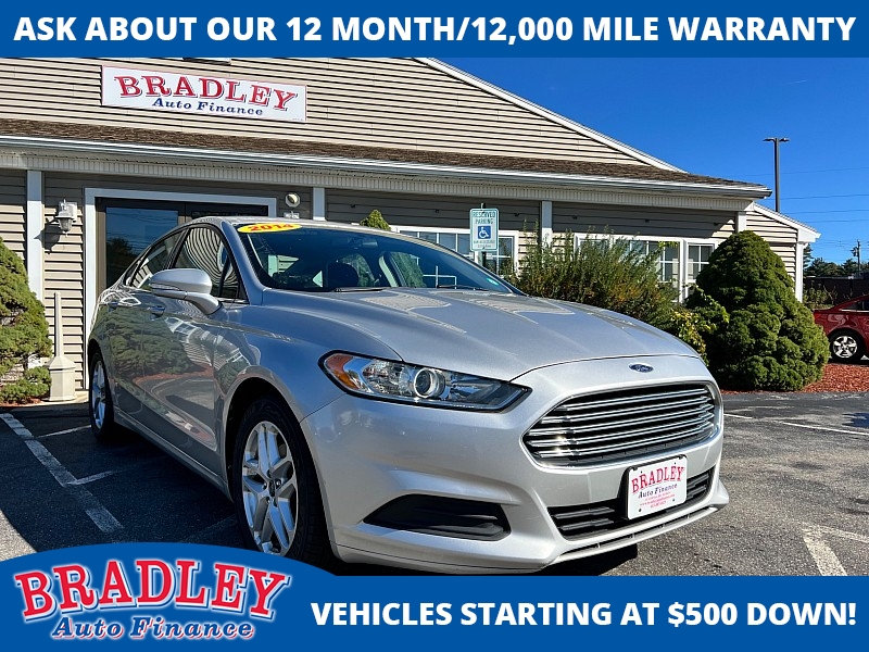 Used 2014  Ford Fusion 4d Sedan SE at Bradley Auto Finance near Hudson&comma; NH