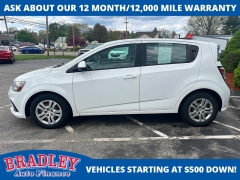 Used 2017  Chevrolet Sonic 4d Hatchback LT w&sol;1FL at Bradley Auto Finance near Hudson&comma; NH