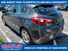 Used 2017 Chevrolet Cruze 4d Hatchback LT Auto at Bradley Auto Finance near Hudson, NH