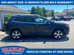 Used 2019  Jeep Cherokee 4d SUV 4WD Limited High Altitude 3&period;2L at Bradley Auto Finance near Hudson&comma; NH