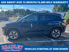 Used 2018 Jeep Compass 4d SUV 4WD Limited at Bradley Auto Finance near Hudson, NH