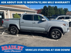 Used 2018 Toyota Tacoma 4WD Double Cab TRD Off-Road Auto at Bradley Auto Finance near Hudson, NH