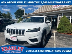 Used 2020 Jeep Cherokee 4d SUV 4WD Latitude 2.4L at Bradley Auto Finance near Hudson, NH
