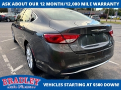 Used 2016  Chrysler 200 4d Sedan Limited I4 at Bradley Auto Finance near Hudson&comma; NH