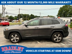 Used 2019  Jeep Cherokee 4d SUV 4WD Limited 3&period;2L at Bradley Auto Finance near Hudson&comma; NH