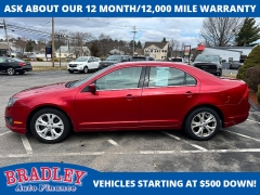 Used 2012  Ford Fusion 4d Sedan SE at Bradley Auto Finance near Hudson&comma; NH