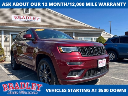 Used 2020 Jeep Grand Cherokee 4d SUV 4WD Overland V6 High Altitude at Bradley Auto Finance near Hudson, NH