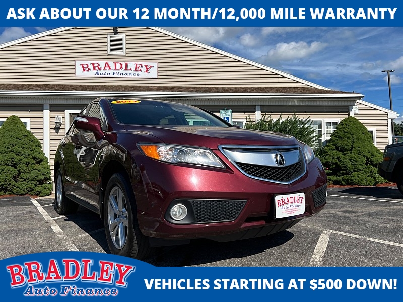 Used 2013  Acura RDX 4d SUV AWD Tech at Bradley Auto Finance near Hudson, NH