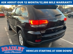 Used 2017  Jeep Grand Cherokee 4d SUV 4WD Laredo at Bradley Auto Finance near Hudson, NH