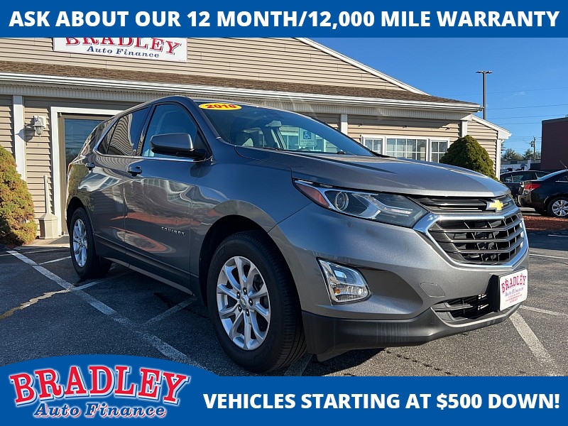 Used 2018  Chevrolet Equinox 4d SUV FWD LT w/1LT at Bradley Auto Finance near Hudson, NH