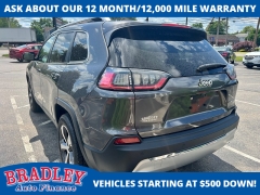 Used 2019  Jeep Cherokee 4d SUV 4WD Limited 3&period;2L at Bradley Auto Finance near Hudson&comma; NH