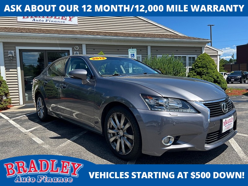 Used 2013 Lexus GS 350 4dr Sdn AWD at Bradley Auto Finance near Hudson, NH