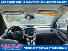 Used 2014  Chevrolet Cruze 4d Sedan LS AT at Bradley Auto Finance near Hudson&comma; NH