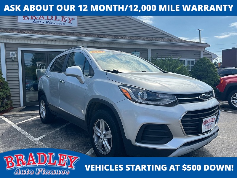 Used 2019  Chevrolet Trax 4d SUV AWD LT at Bradley Auto Finance near Hudson, NH