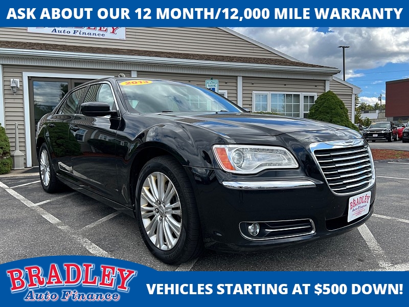 Used 2013  Chrysler 300 4d Sedan AWD at Bradley Auto Finance near Hudson, NH