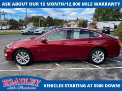 Used 2019  Chevrolet Malibu 4d Sedan LT at Bradley Auto Finance near Hudson, NH