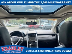 Used 2014  Ford Edge 4d SUV AWD Sport at Bradley Auto Finance near Hudson&comma; NH