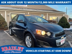  2016 Chevrolet Sonic 4d Sedan LT AT at Bradley Auto Finance near Hudson&comma; NH