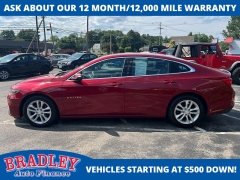 Used 2017 Chevrolet Malibu 4d Sedan LT at Bradley Auto Finance near Hudson, NH