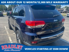 Used 2017 Jeep Grand Cherokee Limited 4x4 at Bradley Auto Finance near Hudson, NH