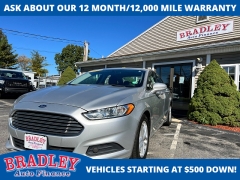 Used 2014  Ford Fusion 4d Sedan SE at Bradley Auto Finance near Hudson&comma; NH