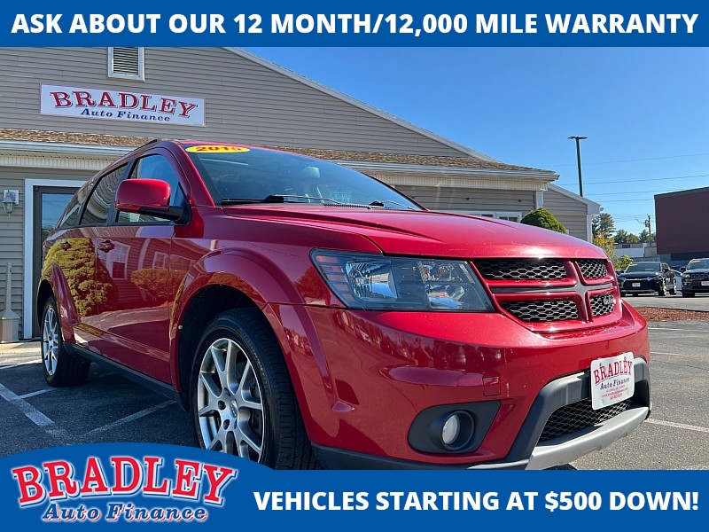 Used 2015  Dodge Journey 4d SUV AWD R/T at Bradley Auto Finance near Hudson, NH