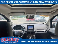 Used 2018  Ford EcoSport 4d SUV 4WD SE at Bradley Auto Finance near Hudson&comma; NH