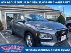 Used 2019  Hyundai Kona 4d SUV AWD SE at Bradley Auto Finance near Hudson, NH