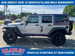 Used 2018  Jeep Wrangler JK Unlimited 4d SUV 4WD Sport at Bradley Auto Finance near Hudson&comma; NH