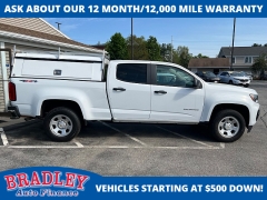 Used 2022 Chevrolet Colorado 4WD Crew Cab 141" Work Truck at Bradley Auto Finance near Hudson, NH