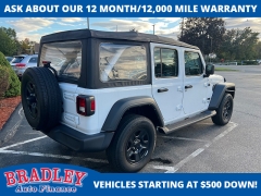 Used 2021 Jeep Wrangler Unlimited Sport 4x4 at Bradley Auto Finance near Hudson, NH