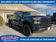 Used 2019 Chevrolet Silverado 1500 4WD Crew Cab Custom Trail Boss at Bradley Auto Finance near Hudson, NH