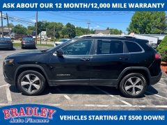 Used 2019  Jeep Cherokee 4d SUV 4WD Limited High Altitude 3&period;2L at Bradley Auto Finance near Hudson&comma; NH