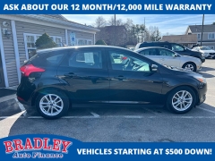 Used 2017  Ford Focus 4d Hatchback SE at Bradley Auto Finance near Hudson&comma; NH