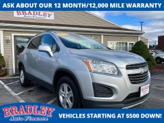  2016 Chevrolet Trax 4d SUV AWD LT at Bradley Auto Finance near Hudson, NH