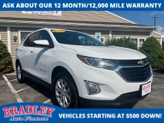 Used 2020 Chevrolet Equinox 4d SUV AWD LT w/2FL at Bradley Auto Finance near Hudson, NH