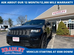 Used 2019  Jeep Grand Cherokee 4d SUV 4WD Laredo Altitude at Bradley Auto Finance near Hudson&comma; NH